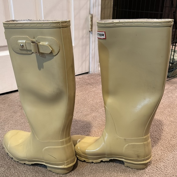 Tan Tall Hunter Boots - Picture 5 of 5